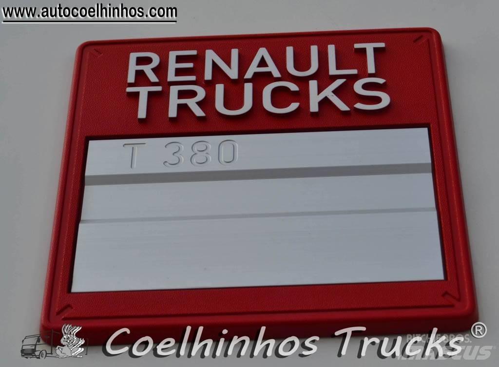 Renault T 380 커튼사이더 트럭