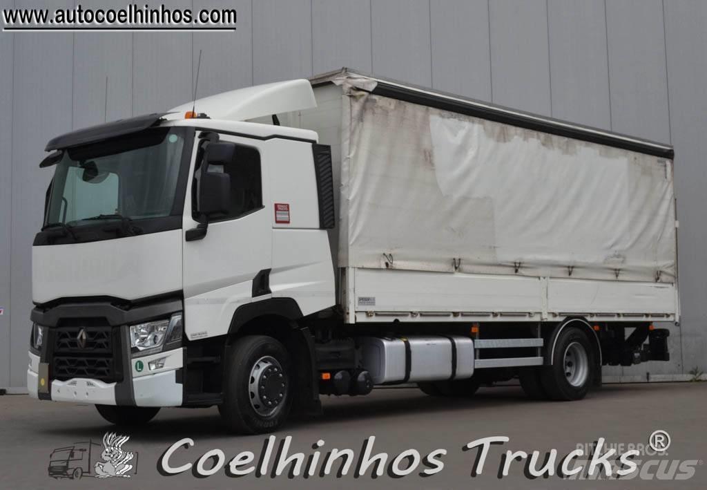 Renault T 380 커튼사이더 트럭