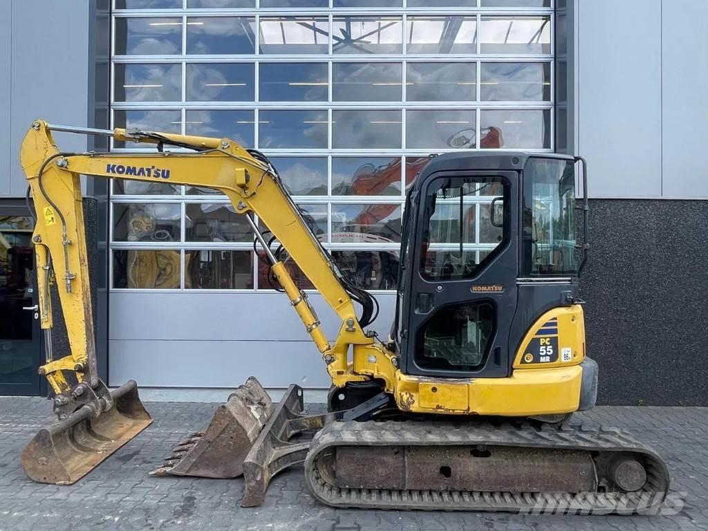 Komatsu PC55MR-3 소형 굴삭기 7톤 미만