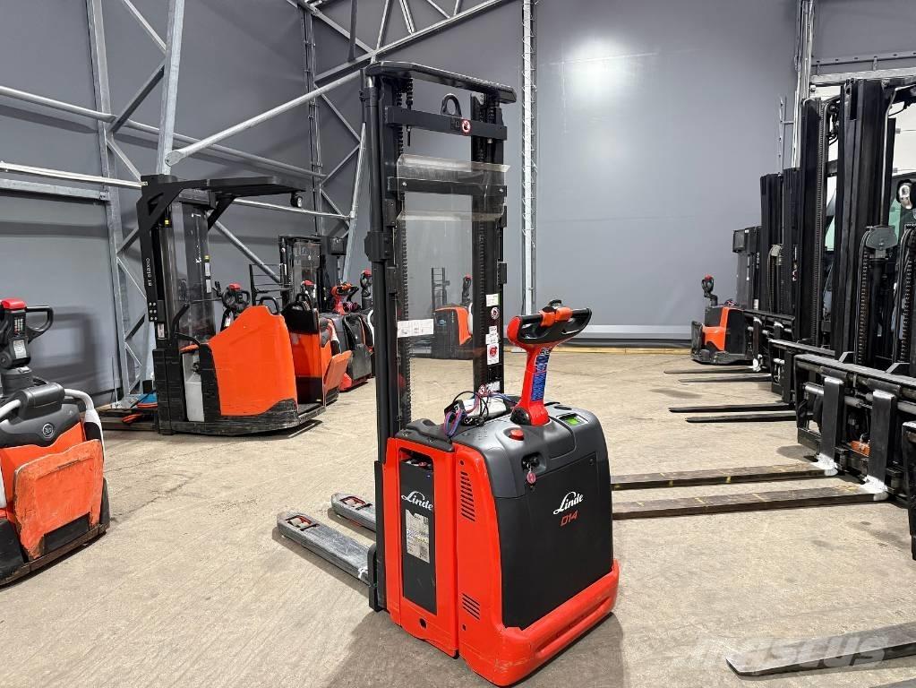 Linde D 14 보행식 리치 지게차