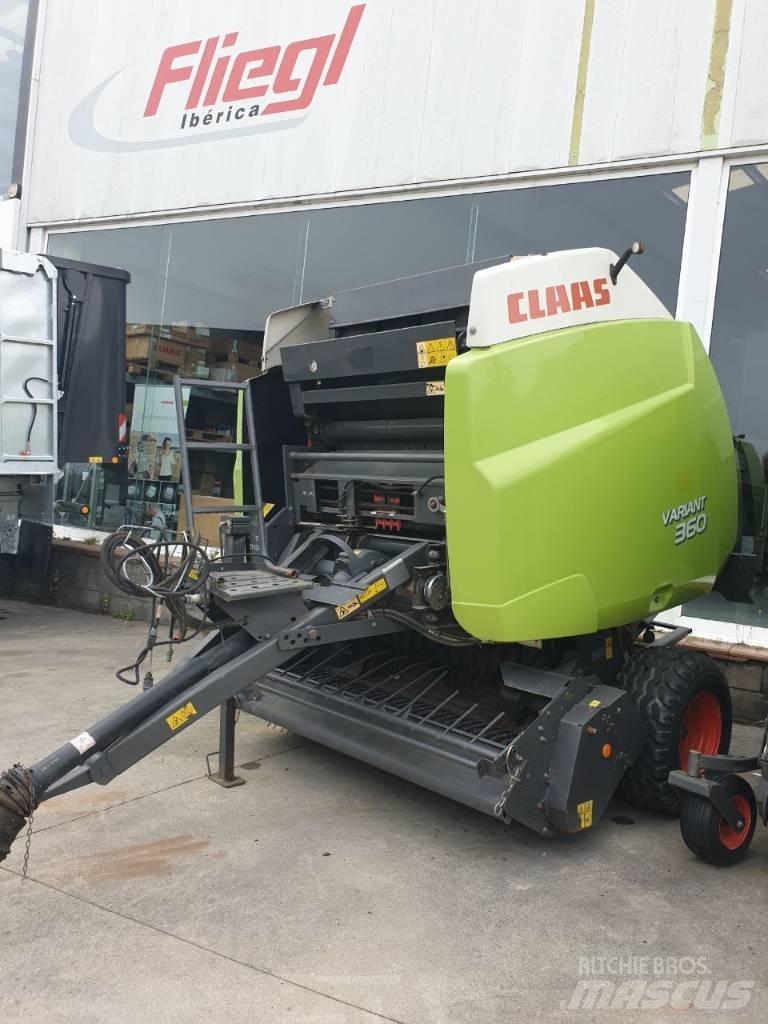 CLAAS Variant 360 원형 곤포기