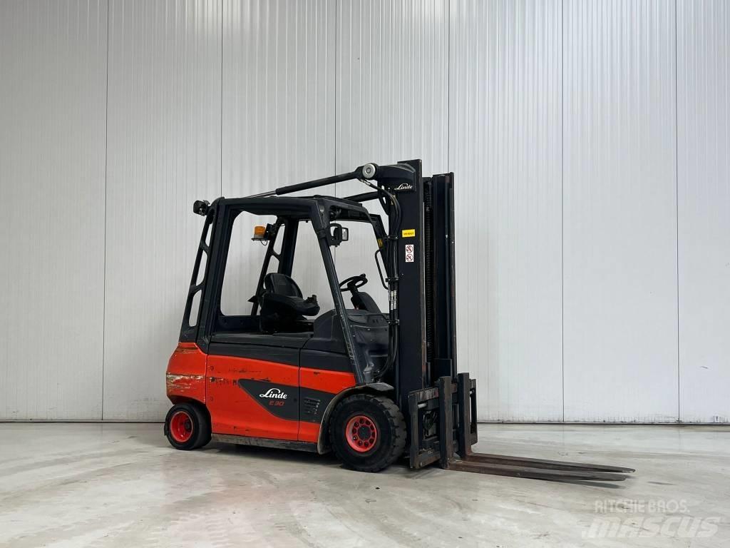 Linde E30-01 전동 지게차