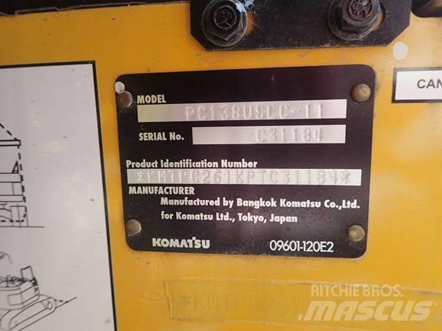 Komatsu PC138USLC-11 대형 굴삭기 29톤 이상