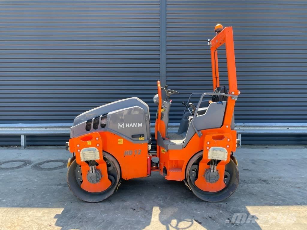 Hamm HD 12 VV 트윈 드럼 롤러