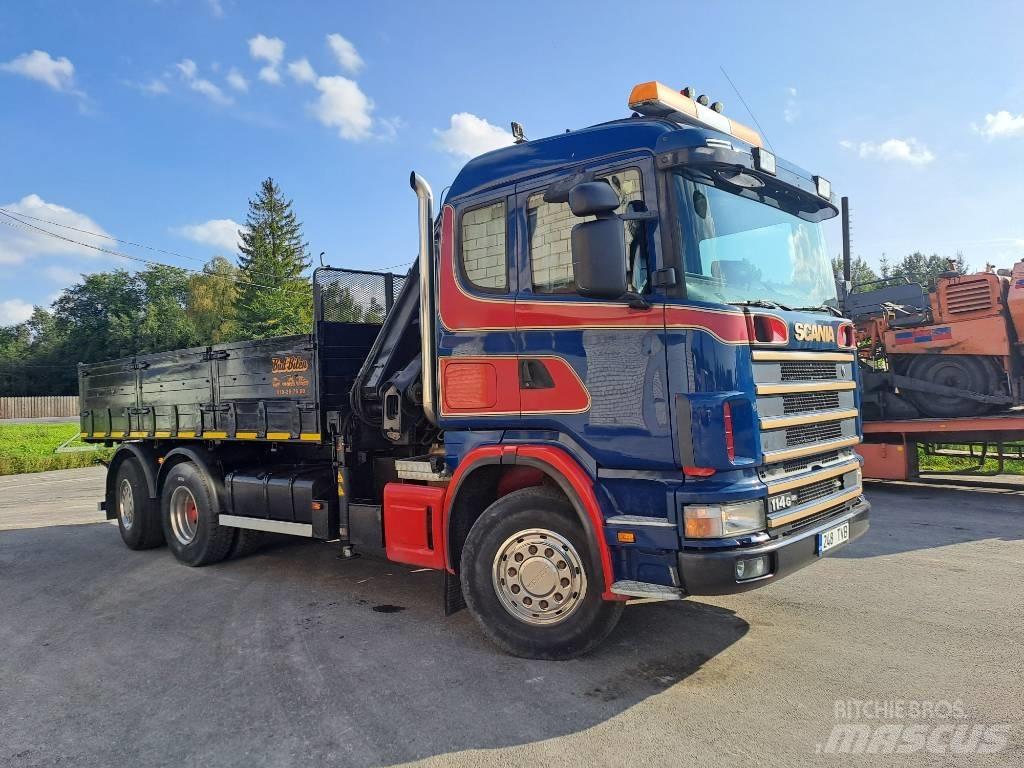 Scania R114 크레인 트럭