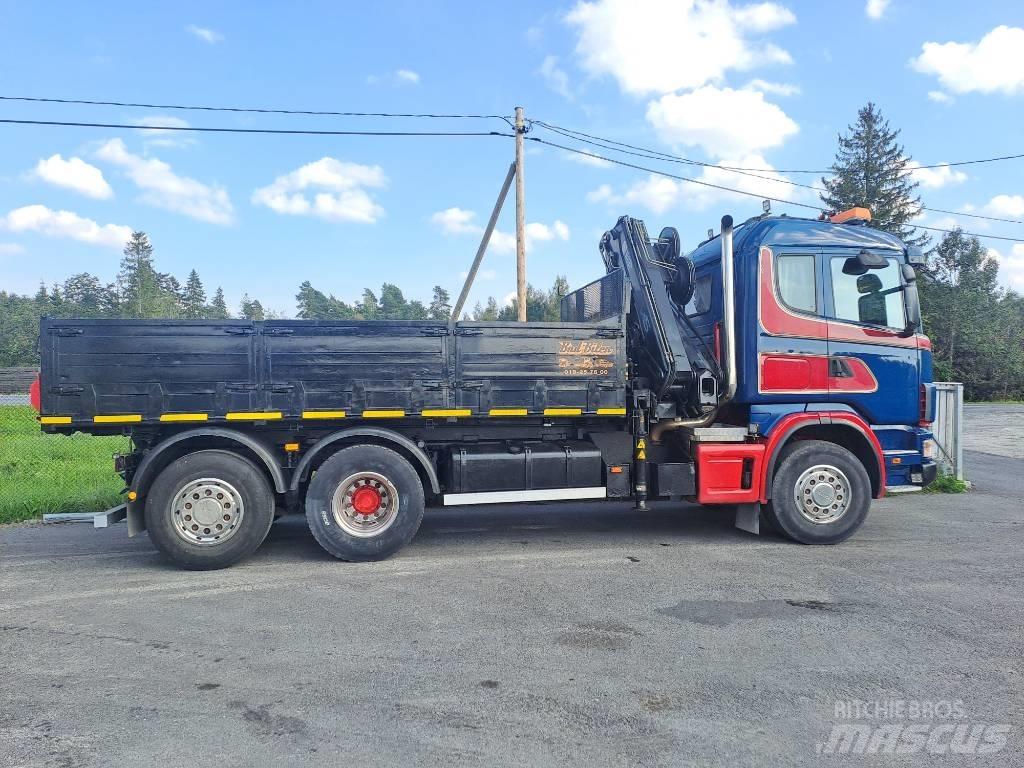 Scania R114 크레인 트럭