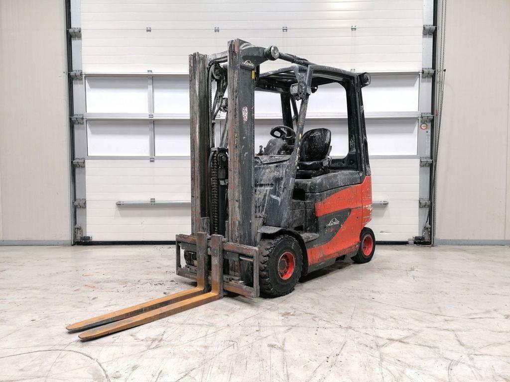 Linde E20H-01/600 전동 지게차
