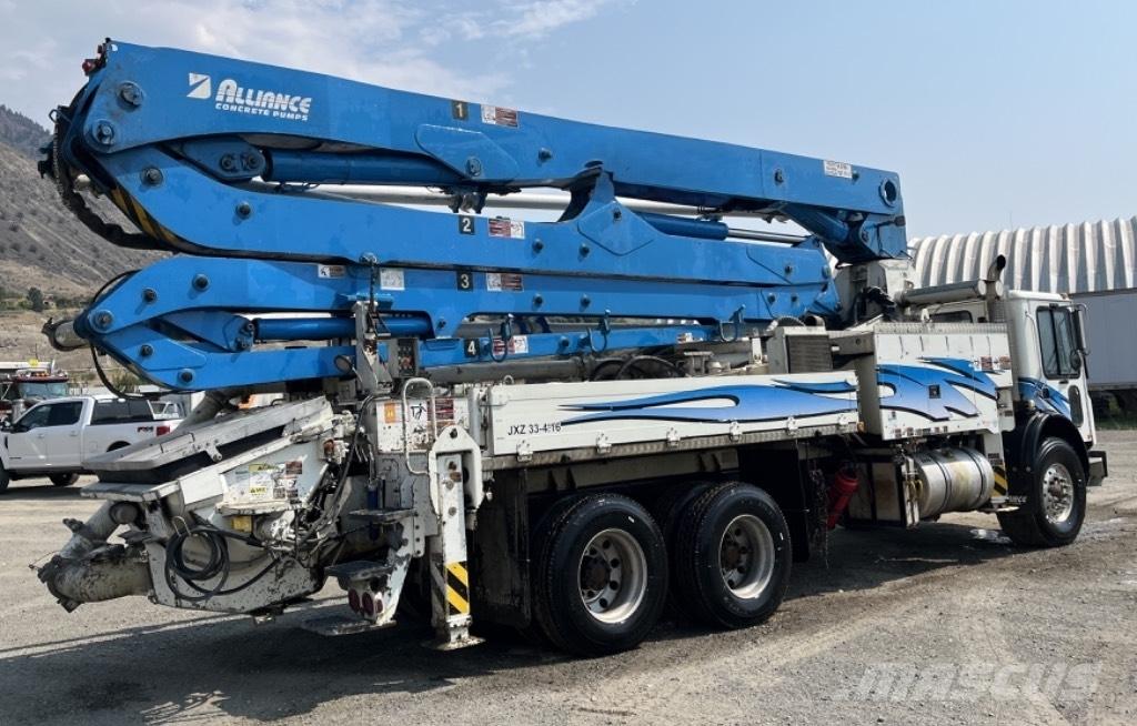Alliance 33M (#1029) 콘크리트 펌프카