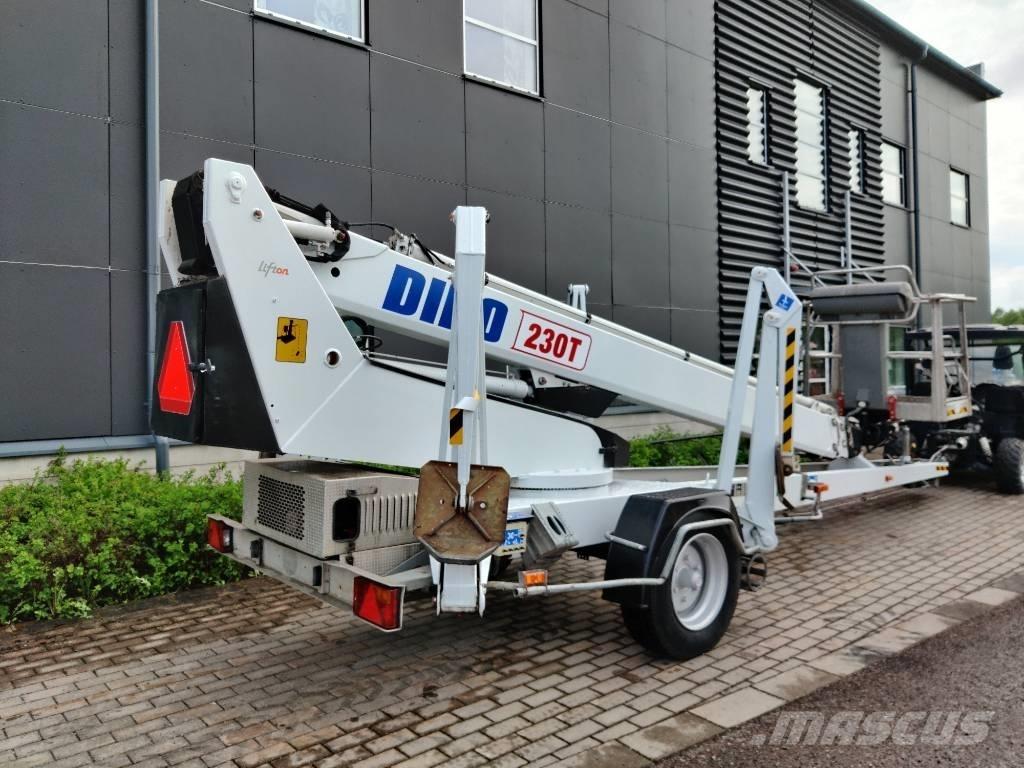 Dino 230 T Skylift 트레일러 탑재 고소작업대