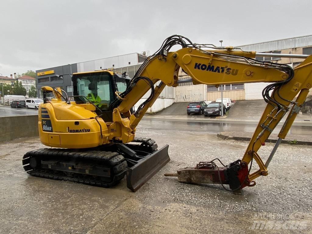 Komatsu PC 88 MR-10 중형굴삭기 7톤-28톤