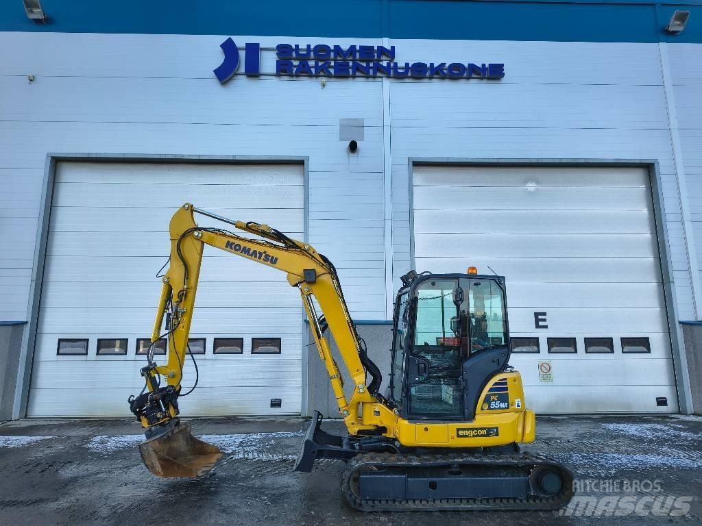 Komatsu PC55 MR-5 소형 굴삭기 7톤 미만