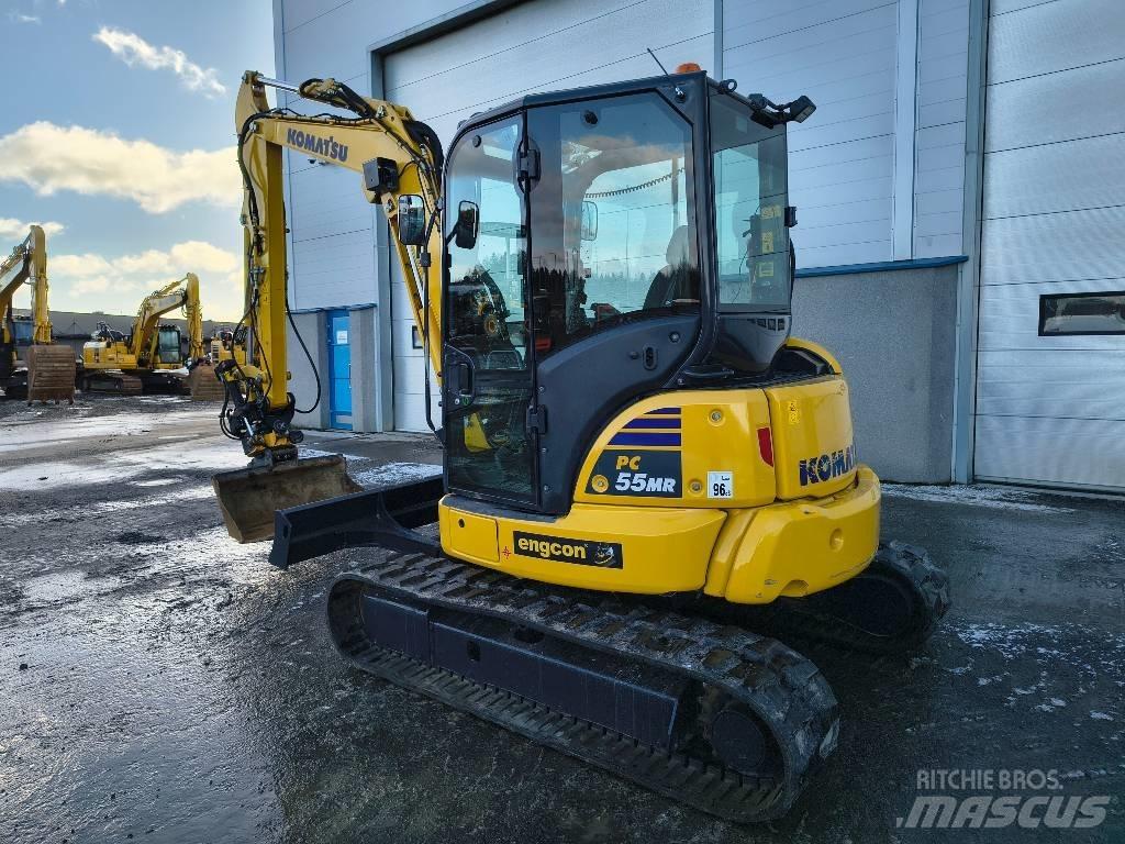 Komatsu PC55 MR-5 소형 굴삭기 7톤 미만
