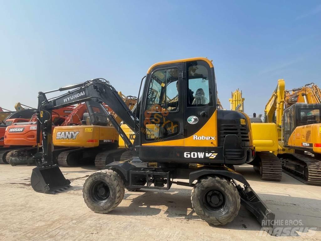 Hyundai 60w-9  휠 굴삭기