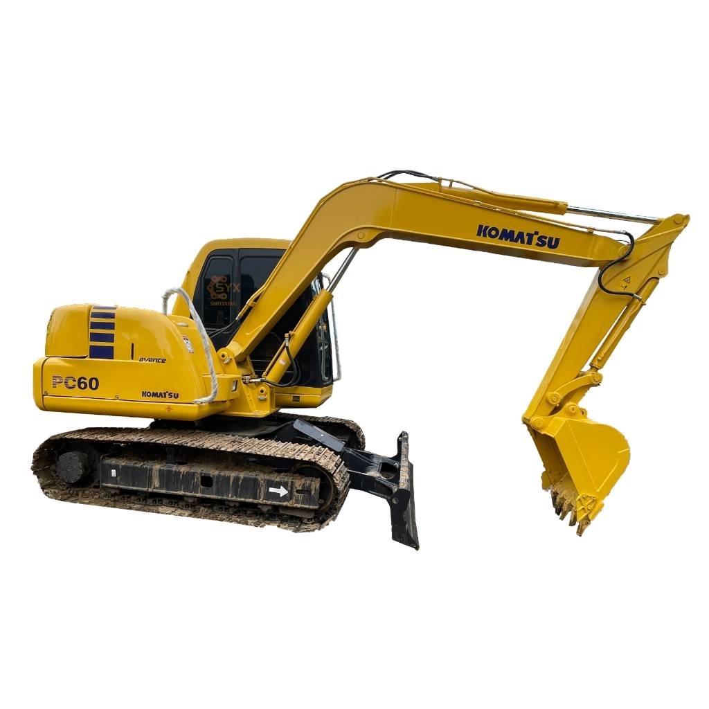 Komatsu PC 60 소형 굴삭기 7톤 미만