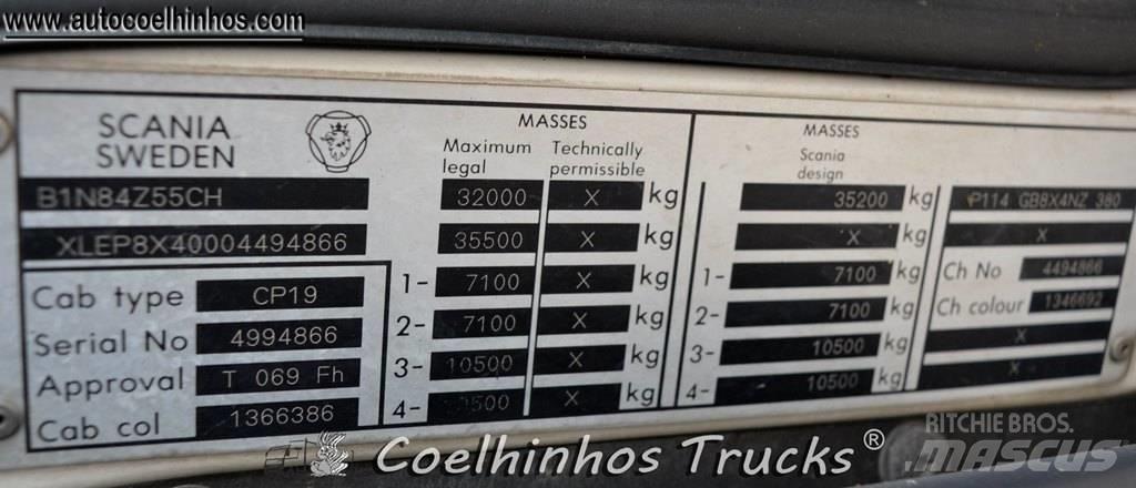 Scania 114 G 380 농장/곡물 트럭