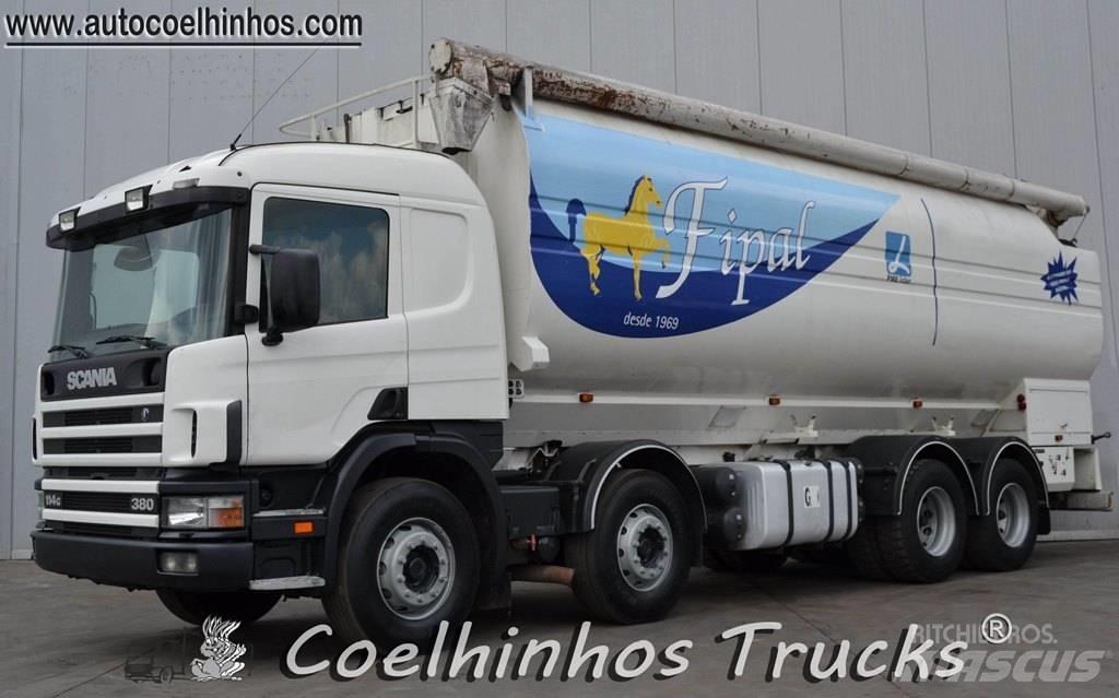 Scania 114 G 380 농장/곡물 트럭