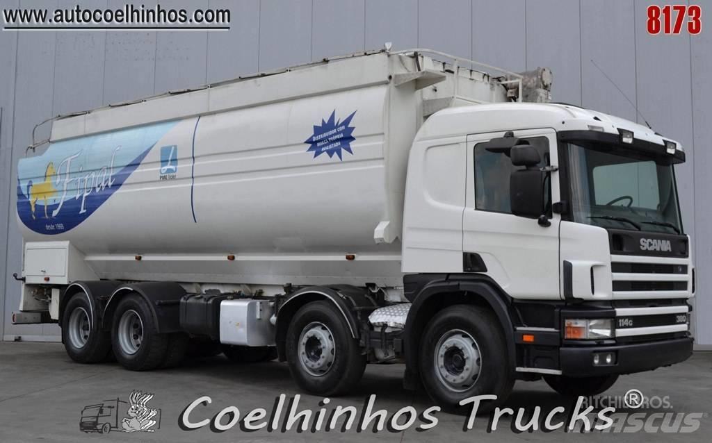 Scania 114 G 380 농장/곡물 트럭