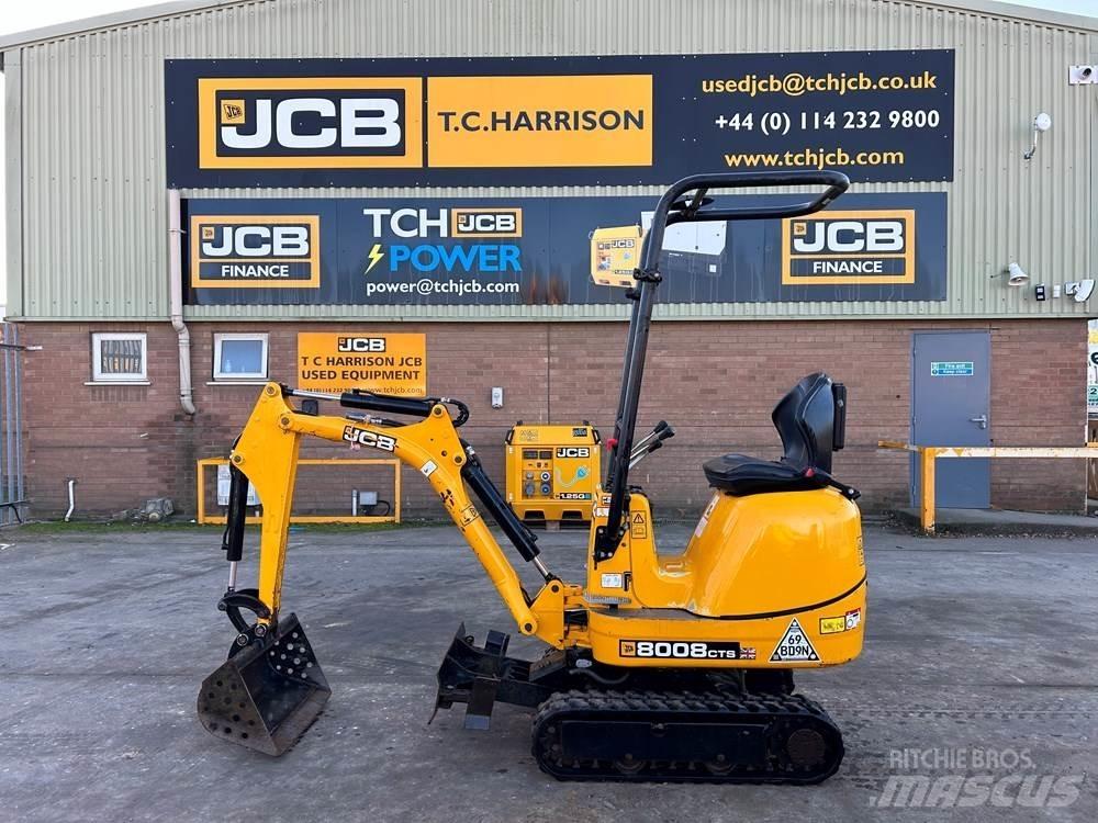 JCB 8008 소형 굴삭기 7톤 미만