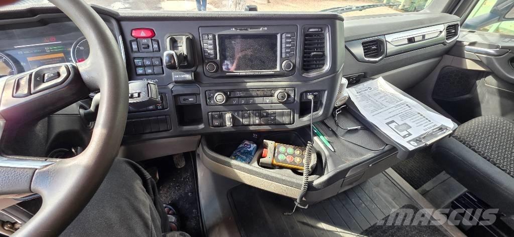 Scania R 500 훅 리프트 트럭