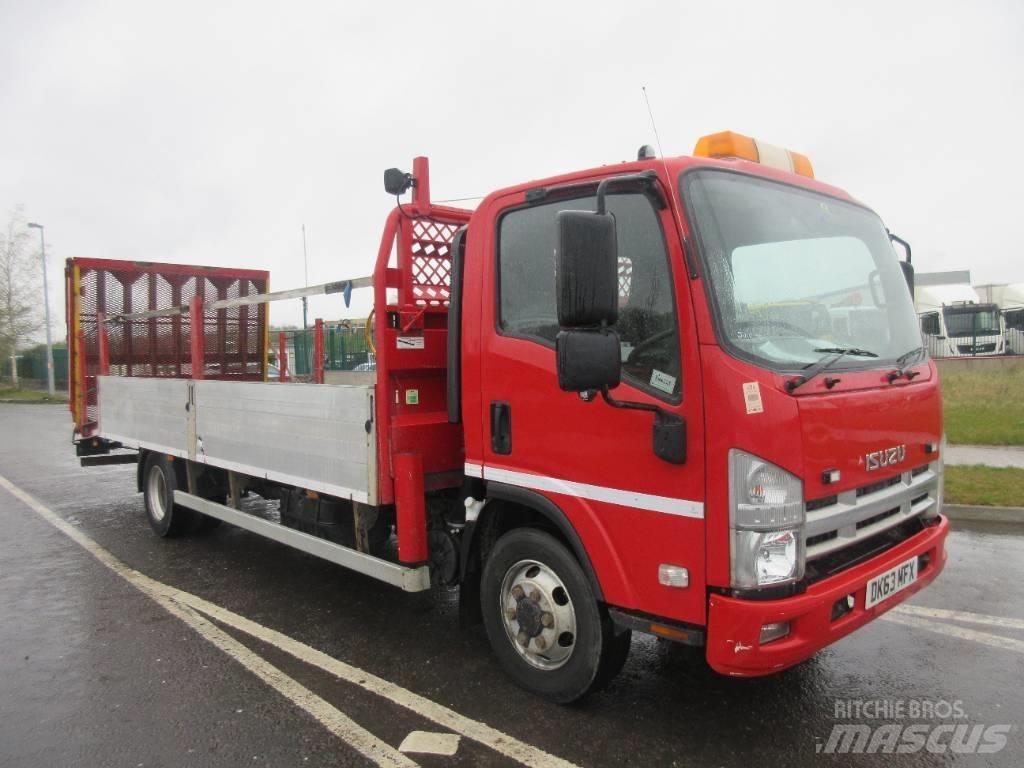 Isuzu N 75.190 플랫베드/윈치 트럭