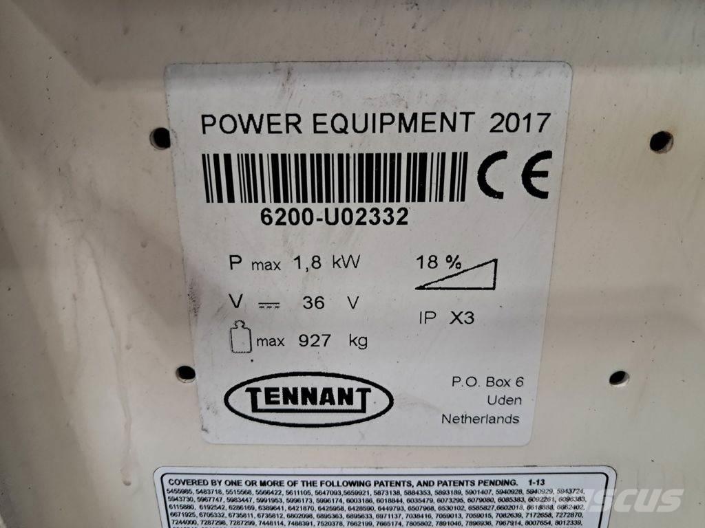 Tennant 6200 도로 청소차