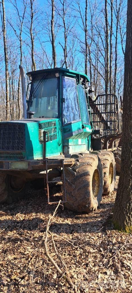 Timberjack 1110C 원목 포워더