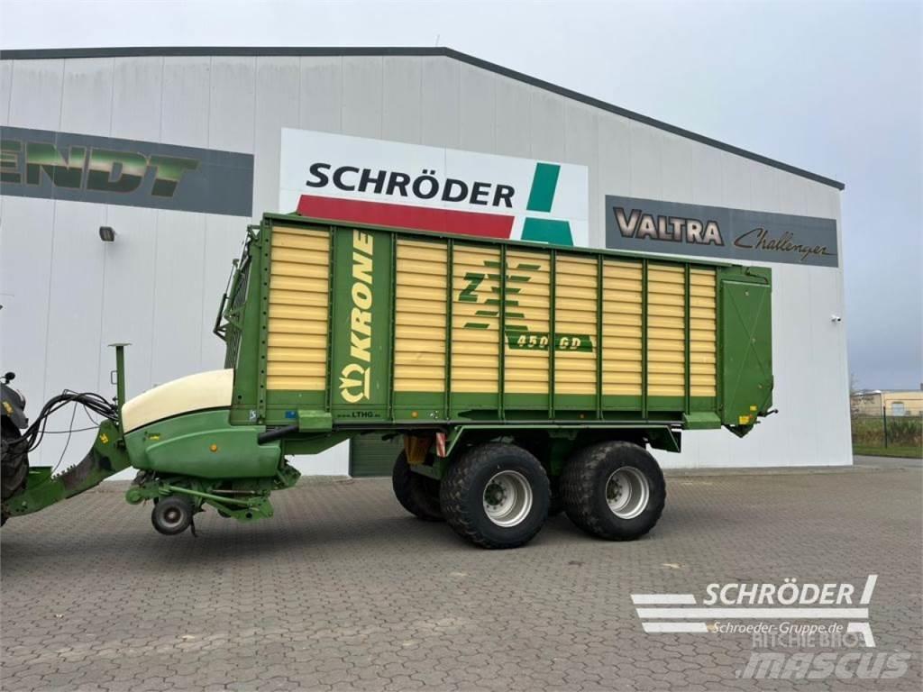 Krone ZX 450 HD 자동 적재 트레일러