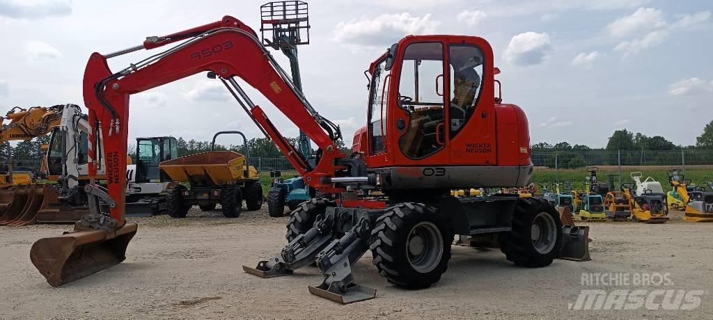 Wacker Neuson 9503  휠 굴삭기
