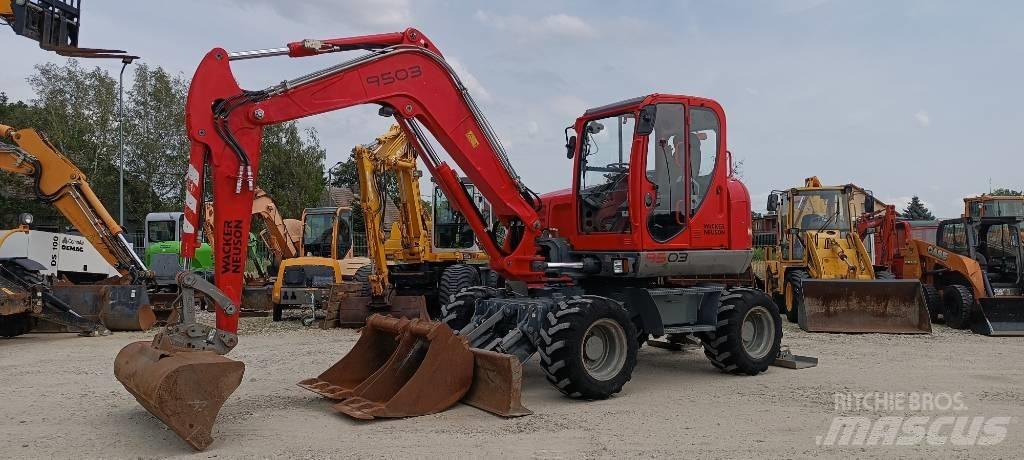 Wacker Neuson 9503  휠 굴삭기