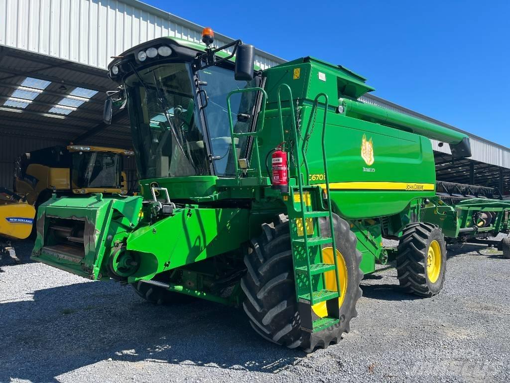 John Deere C 670 I 콤바인 수확기