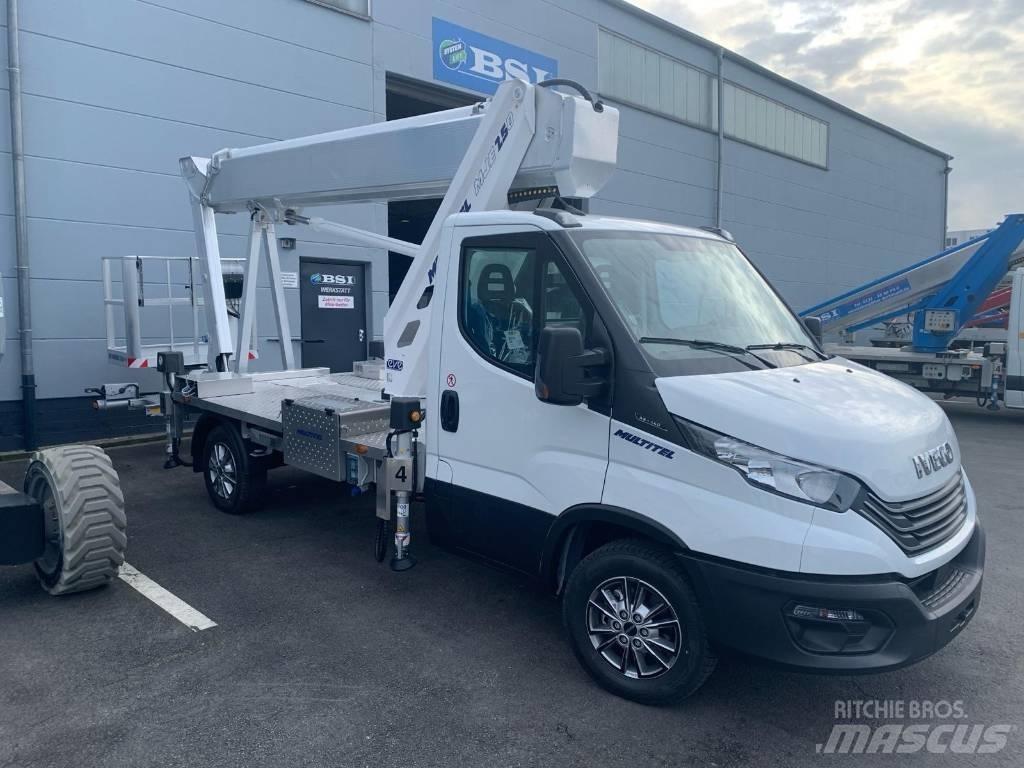 Multitel MJE250 트럭 탑재 고소작업대