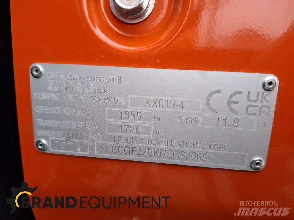 Kubota KX019-4 소형 굴삭기 7톤 미만