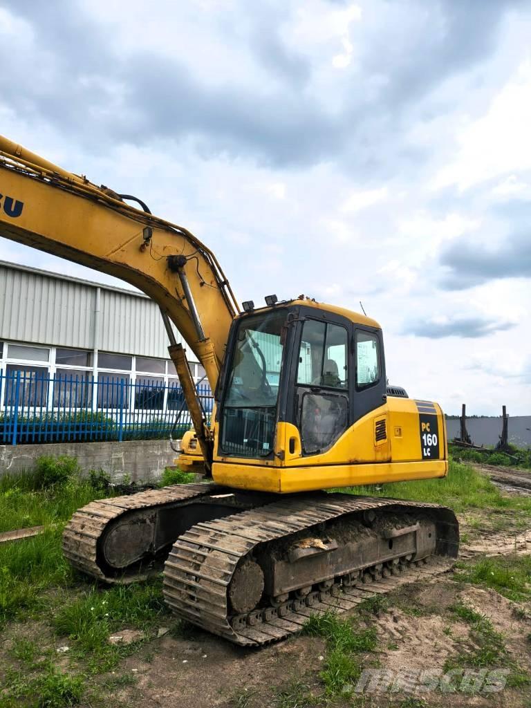 Komatsu PC 160 LC-7K 대형 굴삭기 29톤 이상