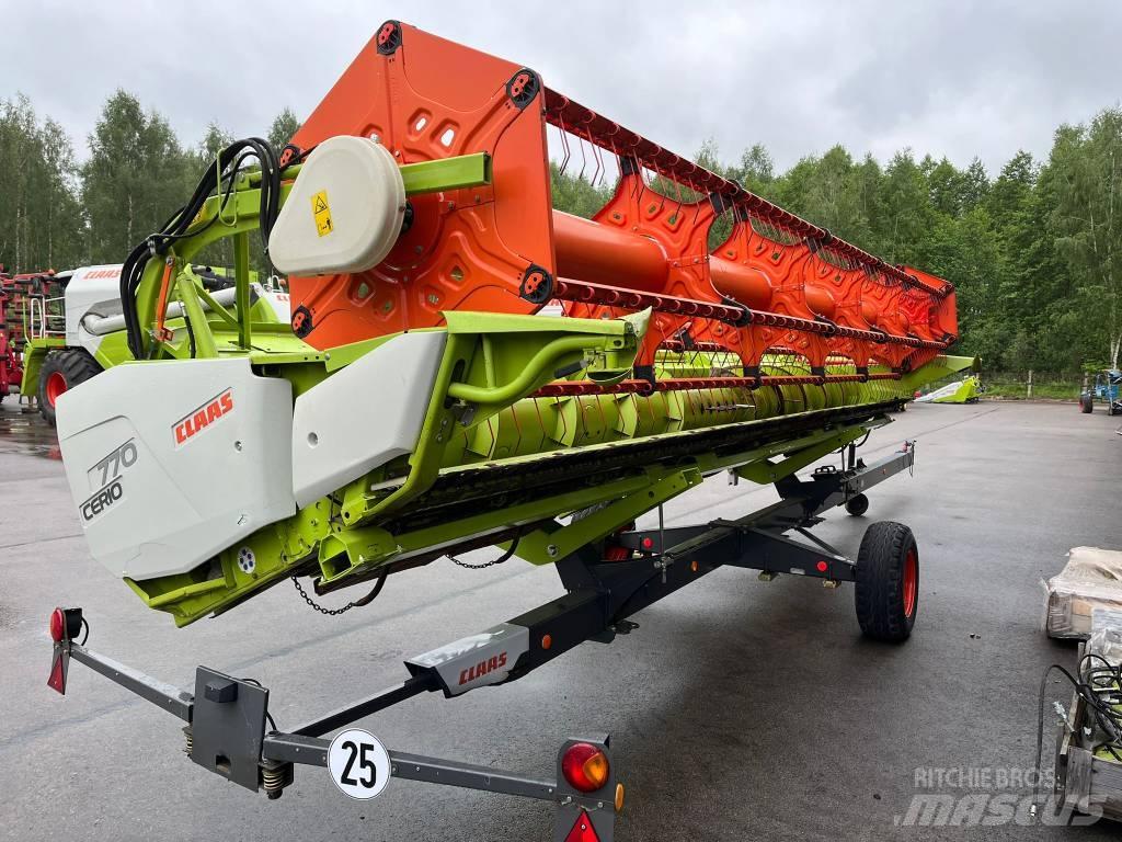 CLAAS CERIO 770 콤바인 헤드