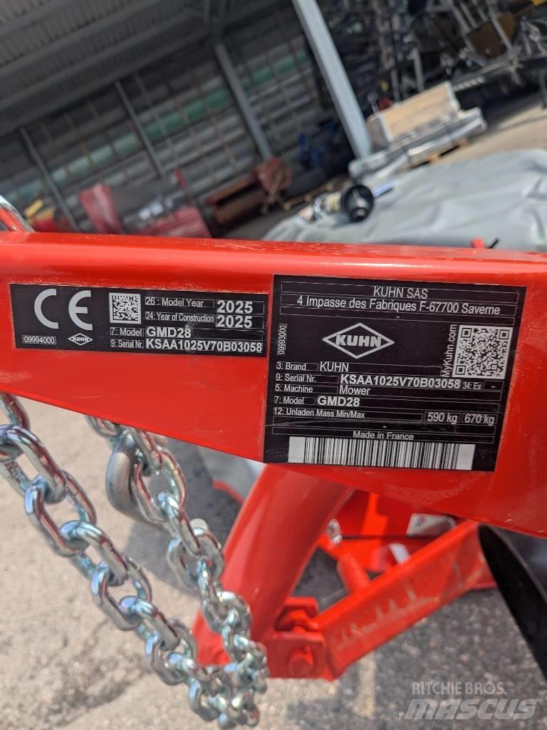 Kuhn GMD 28 제초기