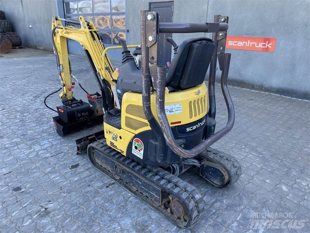 Yanmar VIO12  휠 굴삭기