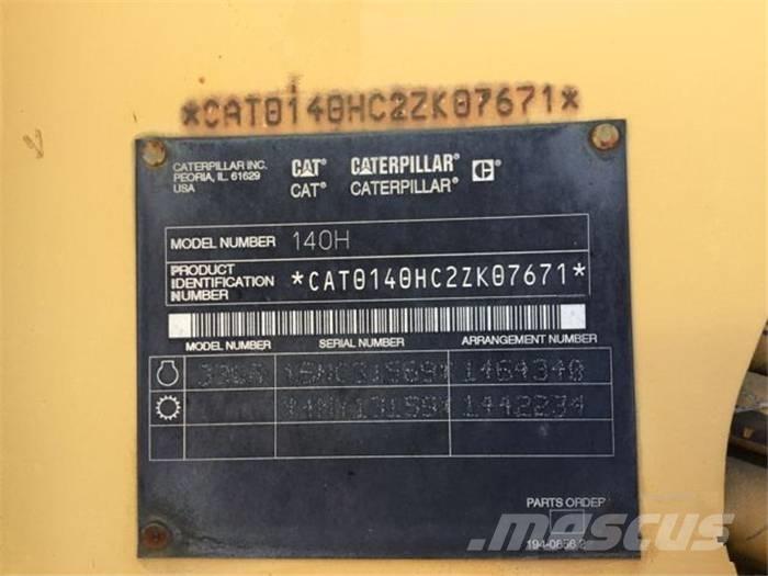 CAT 140 H 그레이더