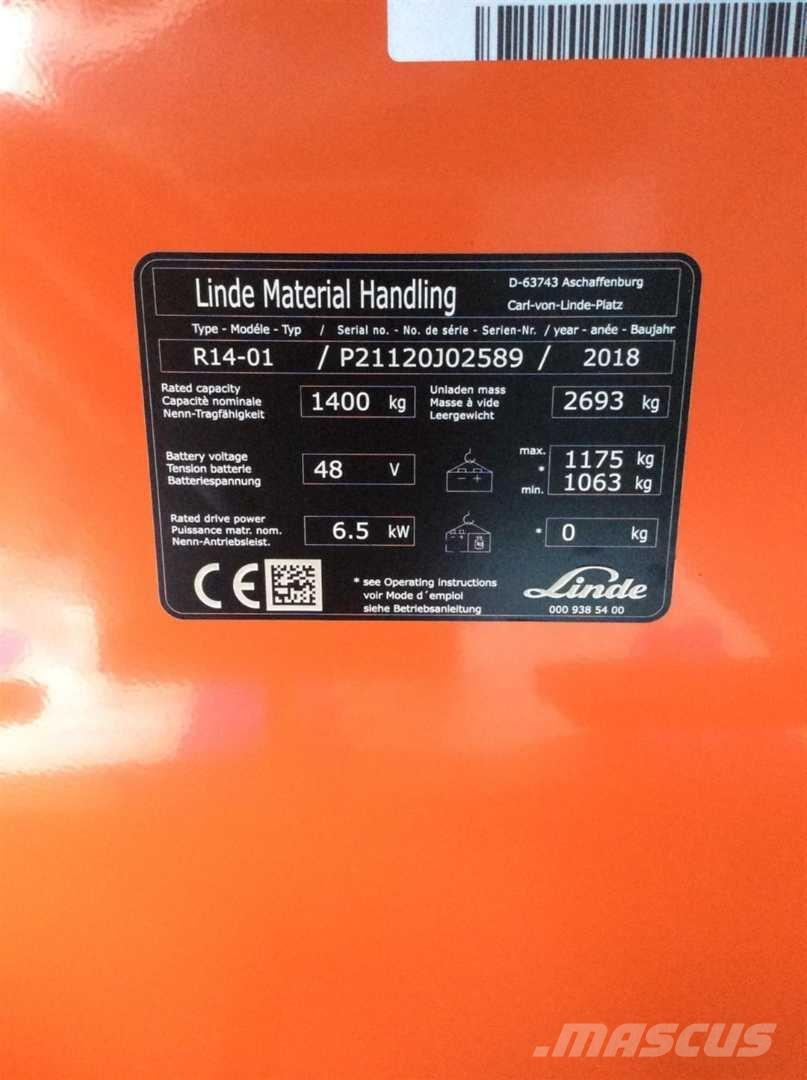 Linde R14 리치 트럭