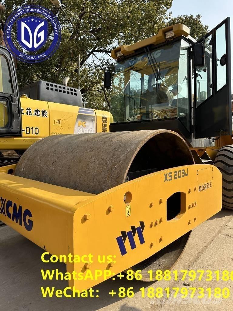 XCMG XS 203 J 싱글 드럼 롤러
