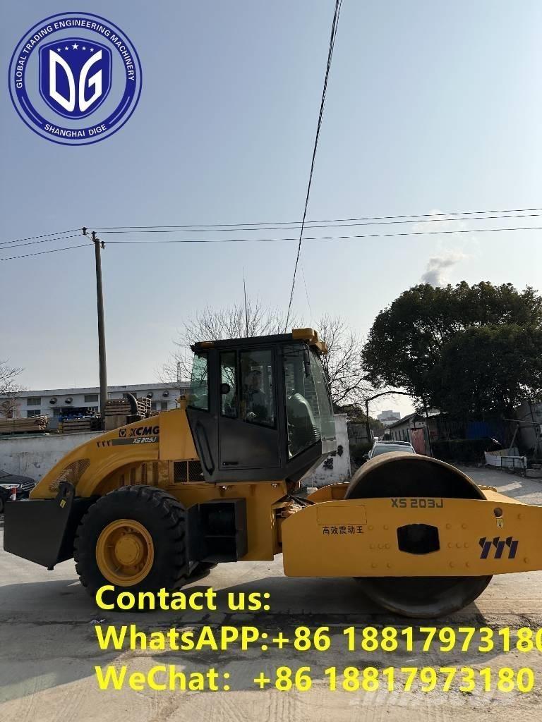 XCMG XS 203 J 싱글 드럼 롤러