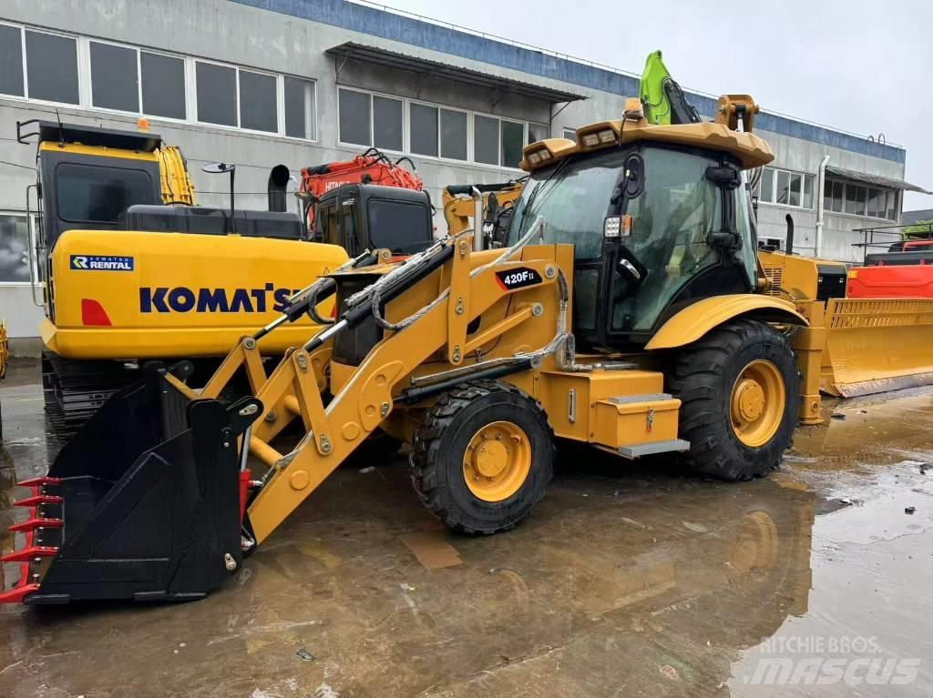 CAT 420 F 백호로더