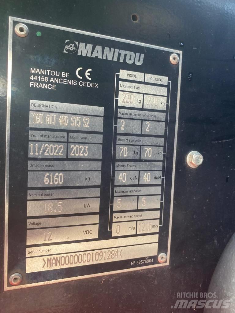 Manitou 160 ATJ 관절형 전동이동 리프트