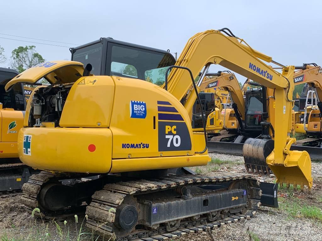 Komatsu PC 70 중형굴삭기 7톤-28톤