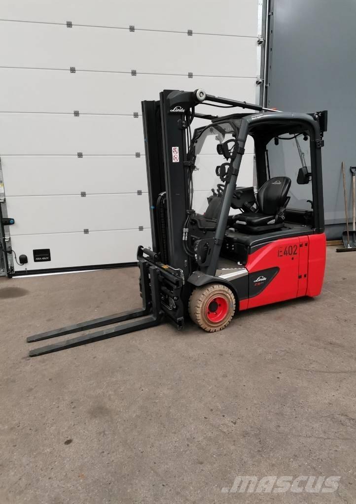 Linde E18-02 전동 지게차