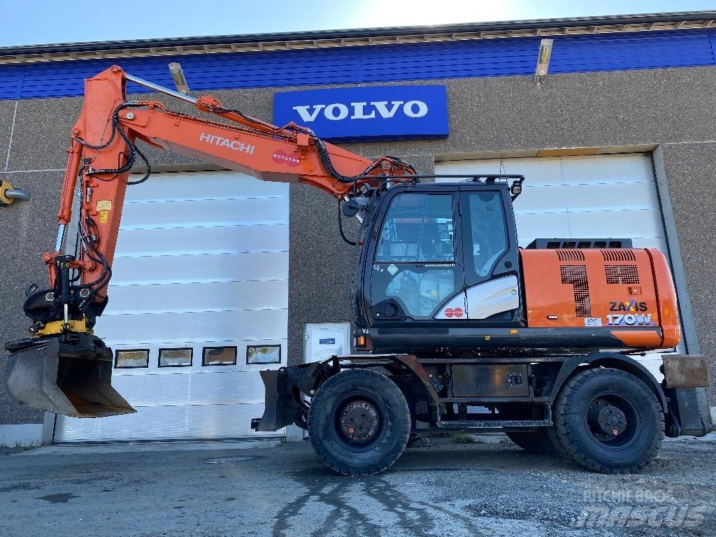 Hitachi ZX170w-6 2P  휠 굴삭기