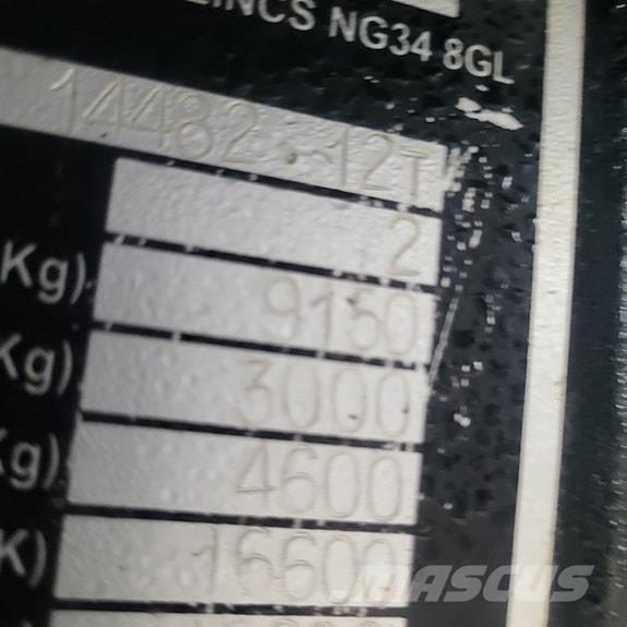 Bailey 12 T dumper 다목적 트레일러