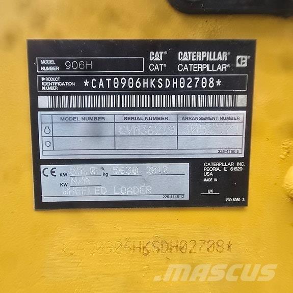 CAT 906H  휠로우더