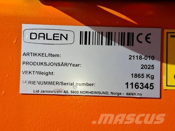 Dalen 2118 제설기
