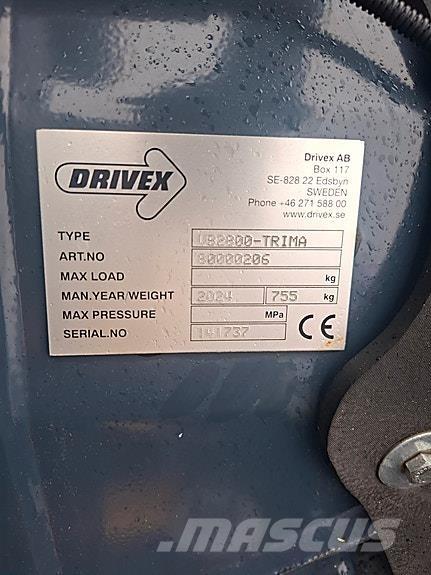 Drivex VB2800 제설 블레이드 및 제설기