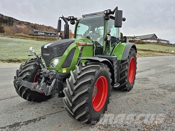 Fendt 724 트랙터